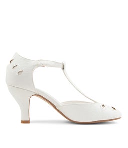 MARIE WHITE FILIGREE EMBOSSED SMOOTH