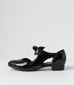 ESTELLA BLACK PATENT PU