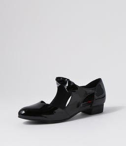 ESTELLA BLACK PATENT PU