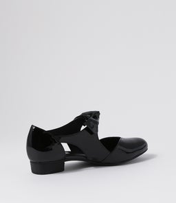 ESTELLA BLACK PATENT PU