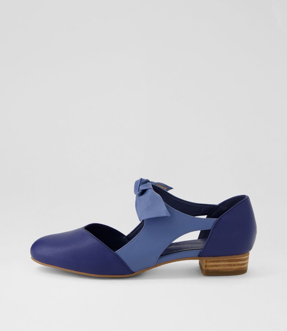 Estella Navy Steel Flat Shoes Estella Navy Steel Flat Shoes