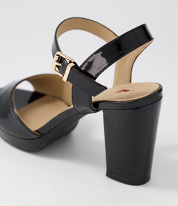 BOUNTYS BLACK PATENT PU