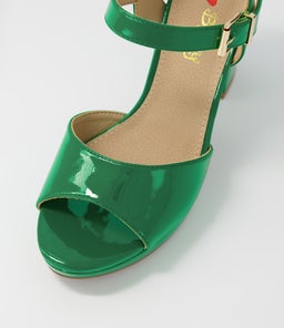 BOUNTYS GREEN PATENT PU