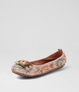 CORY LATTE BLOOM MICROSUEDE