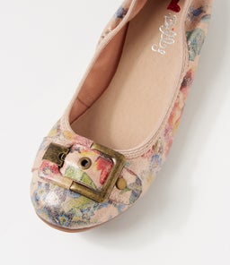 CORY LATTE BLOOM MICROSUEDE