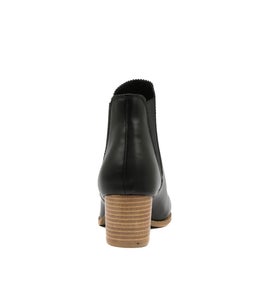 JALISES BLACK NATURAL HEEL SMOOTH
