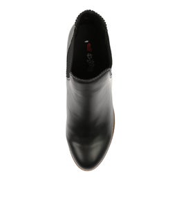 JALISES BLACK NATURAL HEEL SMOOTH