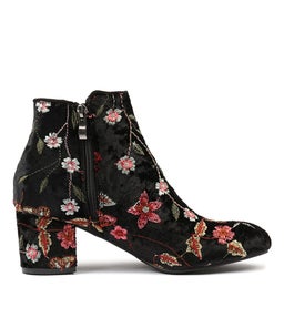 KANYE BLACK EMBROIDERED VEL
