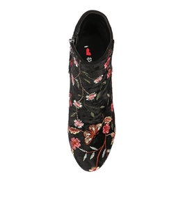 KANYE BLACK EMBROIDERED VEL