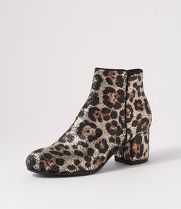KANYE GOLD LEOPARD VELVET