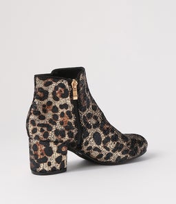 KANYE GOLD LEOPARD VELVET