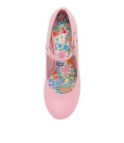 MENDY PINK PATENT PU