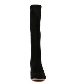 HOYTY BLACK STRETCH MICROSUEDE