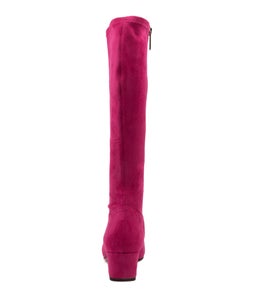 HOYTY FUCHSIA STRETCH MICROSUEDE