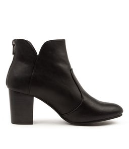 MAHLON BLACK BLACK HEEL SMOOTH