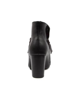MERRITT BLACK BLACK HEEL SMOOTH