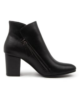 MERRITT BLACK BLACK HEEL SMOOTH