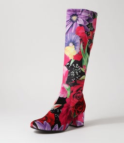 NEOLAS PINK&RED ROSE VELVET