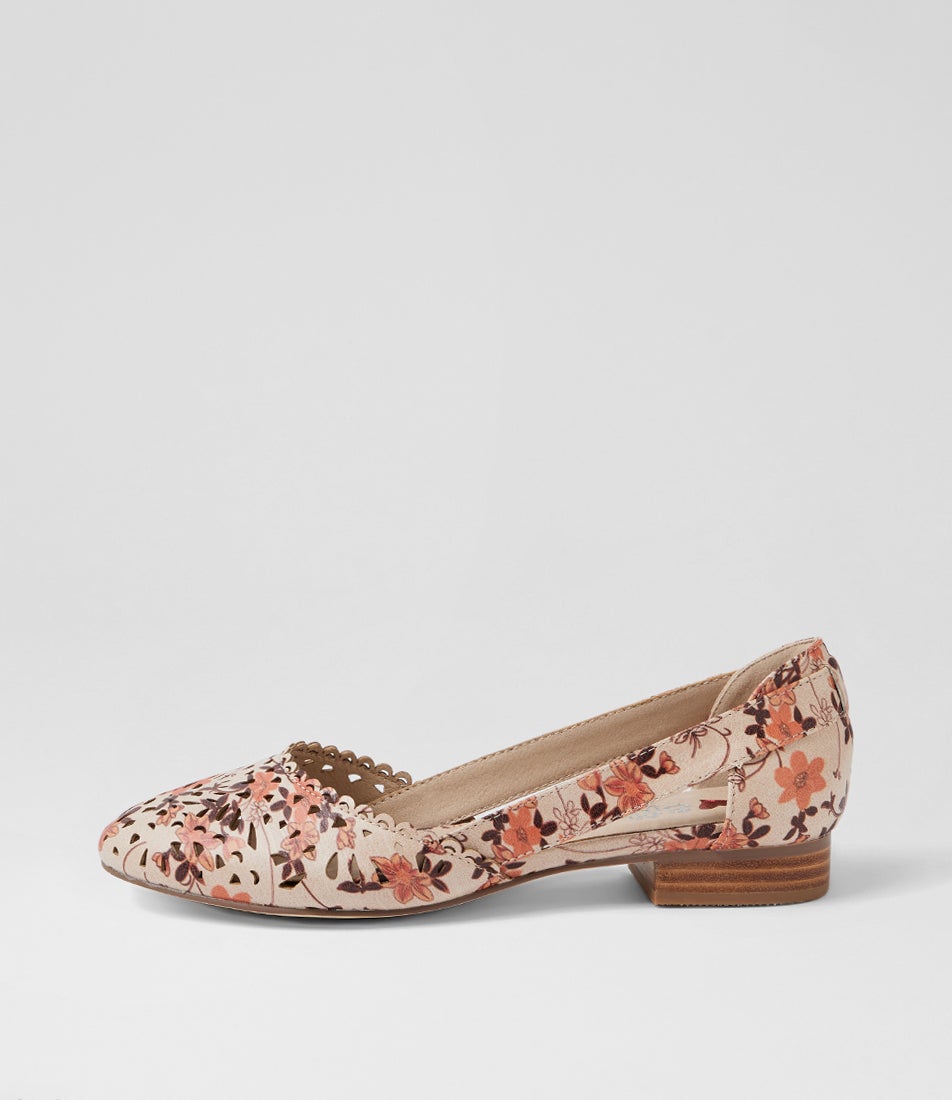 Alkoxy Taupe Vintage Flat Shoes Alkoxy Taupe Vintage Flat Shoes