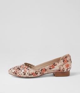 Alkoxy Taupe Vintage Flat Shoes Alkoxy Taupe Vintage Flat Shoes