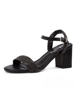UPTOP IL BLACK SYN RAFFIA