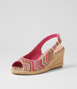 FABIANA IL RETRO ZIGZAG SYN RAFFIA
