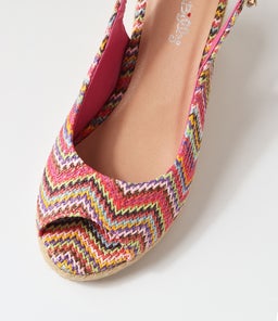 FABIANA IL RETRO ZIGZAG SYN RAFFIA