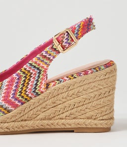 FABIANA IL RETRO ZIGZAG SYN RAFFIA