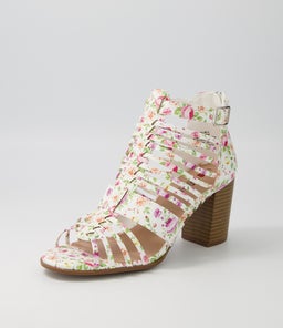TILLIE IL WHITE FLORAL SMOOTH