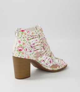TILLIE IL WHITE FLORAL SMOOTH