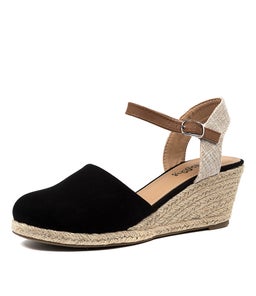 PASLEE IL BLACK MICROSUEDE
