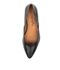EMIA IL BLACK BLACK SMOOTH PATENT PU