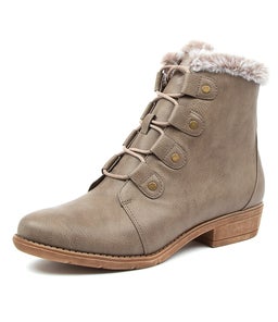 RENATA IL TAUPE TAUPE SMOOTH FUR