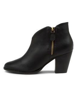 CALLIE IL BLACK BLACK HEEL SMOOTH