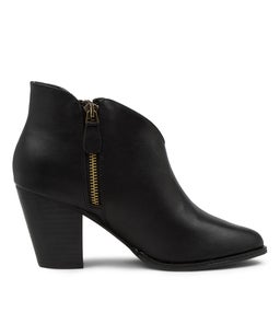 CALLIE IL BLACK BLACK HEEL SMOOTH