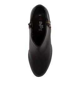 CALLIE IL BLACK BLACK HEEL SMOOTH