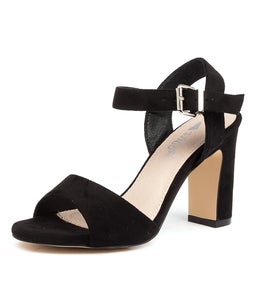 WANTA IL BLACK MICROSUEDE