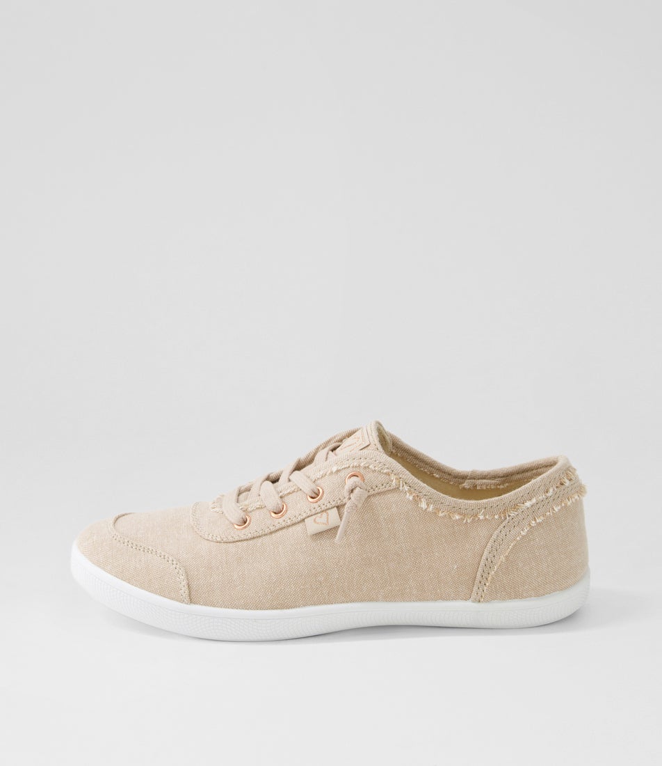 Mynka Natural Canvas Sneakers