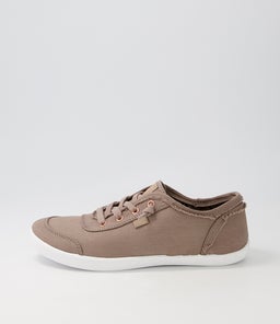 Mynka Taupe Canvas Sneakers Mynka Taupe Canvas Sneakers