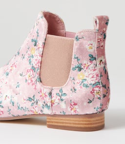 ENDALE IL PINK FLORAL VELVET