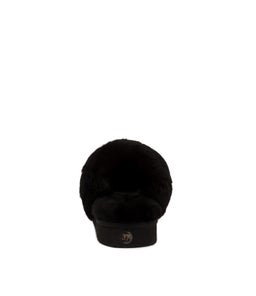 TOASTY IL BLACK BLACK LEATHER FUR
