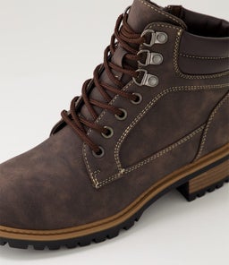 ANITOS IL CHOC BLACK&NATURAL SOLE NUBUCK PU