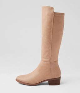 Telli2 Almond Stretch Knee High Boots Telli2 Almond Stretch Knee High Boots