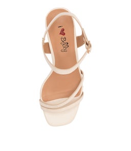 DANCY IL NUDE CROC SMOOTH