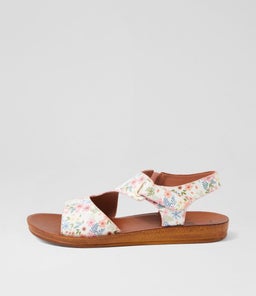KANDRE IL WHITE FLOWERS SMOOTH