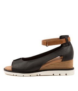 Reney Black Tan Sandals Reney Black Tan Sandals