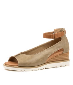 RENEY IL OLIVE TAN SMOOTH