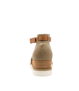 RENEY IL OLIVE TAN SMOOTH