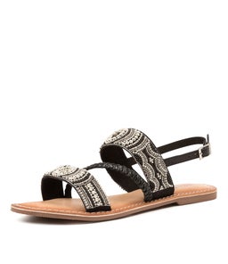 BABE IL BLACK SILVER MULTI LEATHER