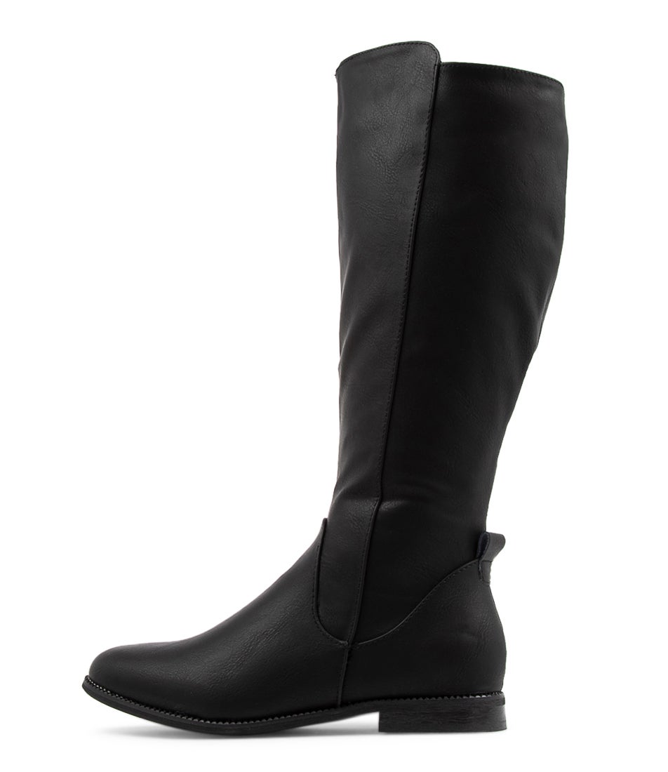 Faraday Black Knee High Boots Faraday Black Knee High Boots